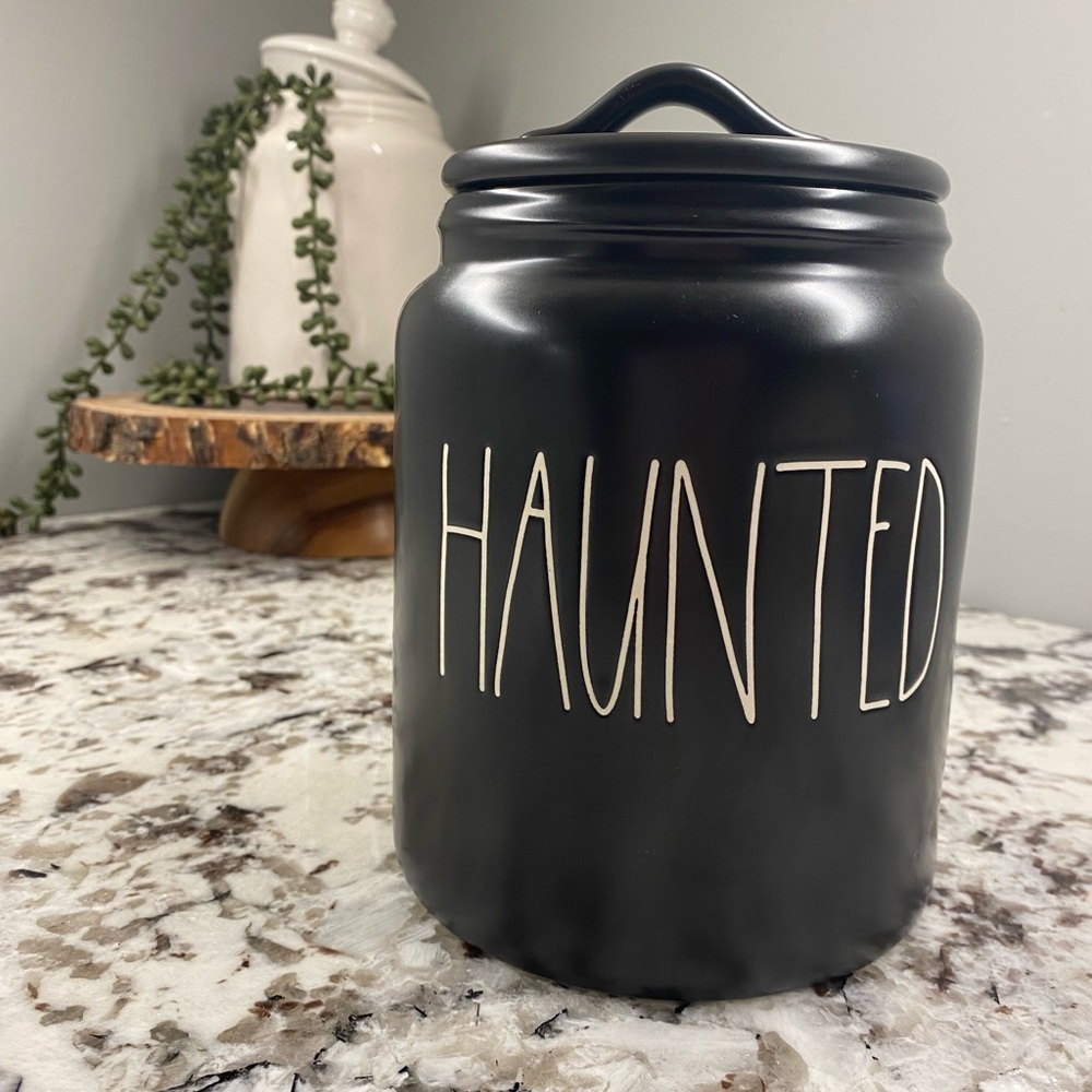 Rae Dunn’s HAUNTED canister